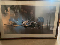 Painting Print: Original One OF a Kind Spitfire
