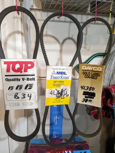 3 EQUIPMENT BELTS, View more