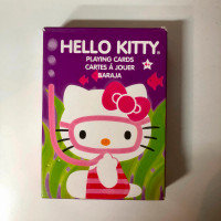 2014 Hello Kitty Playing Cards Deck 52 Pcs. 2.5"x3.5" Sanrio