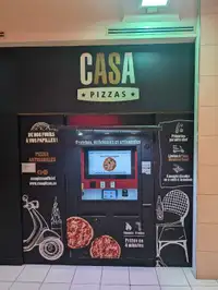 Pizzas Vending machine/ distributeur automatique de pizzas