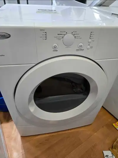 450.00 Whirlpool dryer in perfect condition in Corner Brook. Can also have washer (front load as wel...