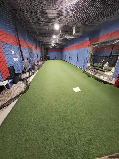 Baseball Hitting Cage Turf and Netting, View more