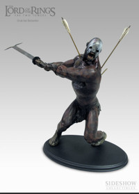 Sideshow Weta Lord of the Rings Uruk Hai Berserker statue
