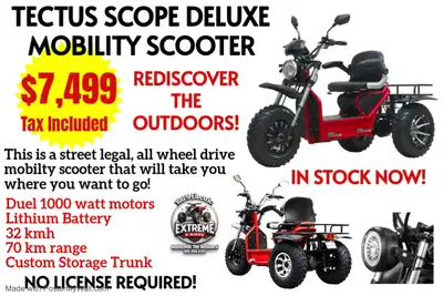 MOBILITY SCOOTERS, View more
