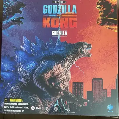NEW Hiya Toys Stylist Series - Godzilla Vs Kong: Godzilla Figure, View more