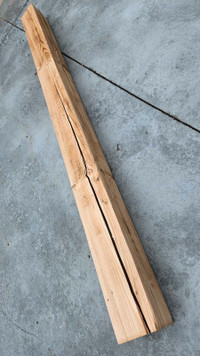 Douglas fir beam mantle