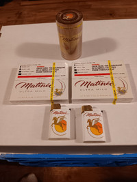 Vintage Imperial Tobacco Matinee Cigarettes Sealed Lighters LT5