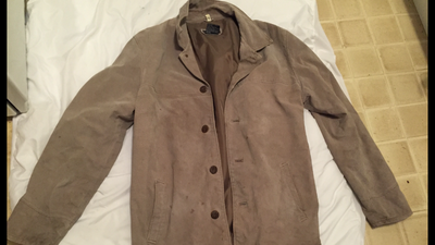I deliver! Suede  Jacket Size XL, View more