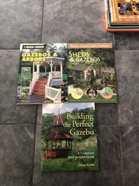 Gazebo, shed and arbor books in in