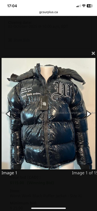 Worst Work jacket xl, View more