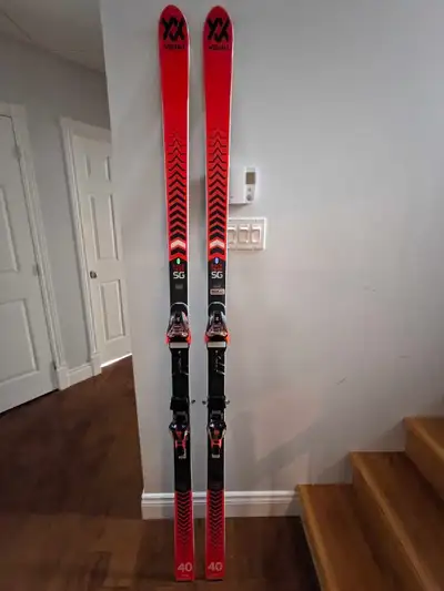 NEUFS ** Skis Volkl Racetiger WC FIS SG 208 cm R40, View more