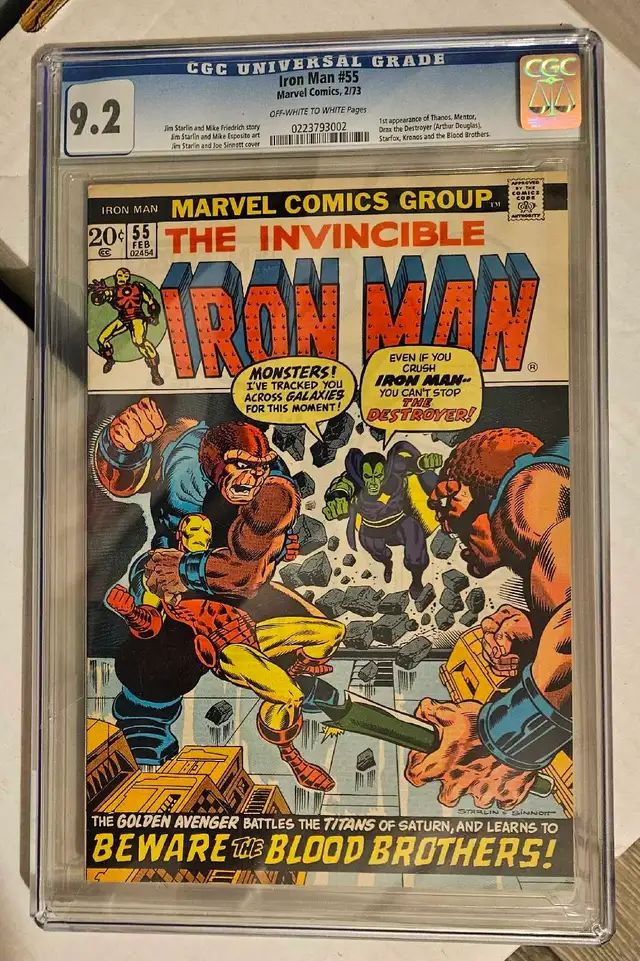 Ironman 55 cgc 9.2 in Comics & Graphic Novels in City of Toronto - Image 2