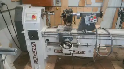 HYDRAULIC Wood Lathe, View more