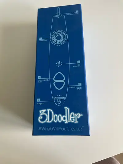 This is a brand new 3Doodler, perfect for unleashing your creativity! It allows you to draw in 3D, c...
