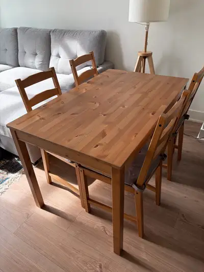 Dining Table Set - IKEA Hagernas, View more