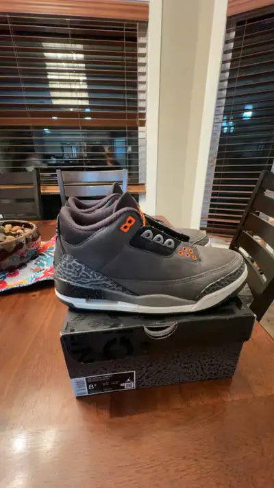 Jordan 3 (Fear Pack) Size 8.5 Mens, View more