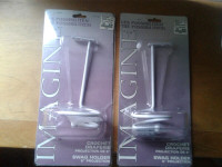 A pair of Imagine Drapery swag holders NEW