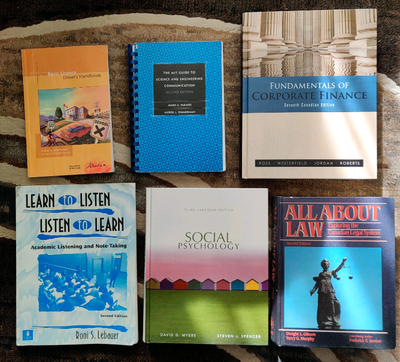 Textbooks, View more