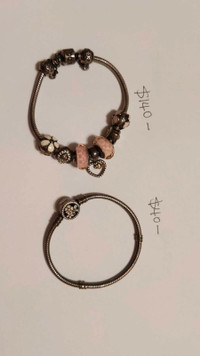 2 Pandora bracelets -- $40 and $140