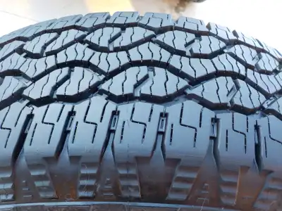 Have a set of four Goodyear Wrangler 275/65R18 Territory AT (M+S) , standard load tires . They came...