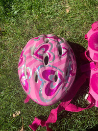 Helmet for girls set