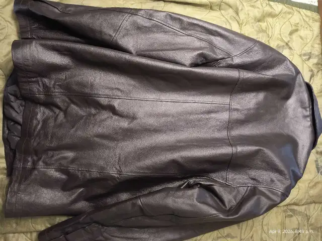 Men's Leather Jacket  in Men's in Calgary - Image 4