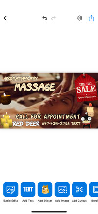Deep Tissue massage!!  Relaxation 