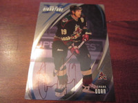 2002-03 ITG Be A Player Signature Series Shane Doan #077 Auto