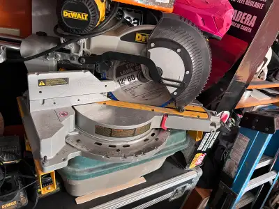 12inch Dewalt Sliding Miter saw, View more