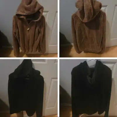 2 women's sweaters coats, View more