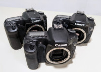 3 Canon 40D camera bodies for parts $100