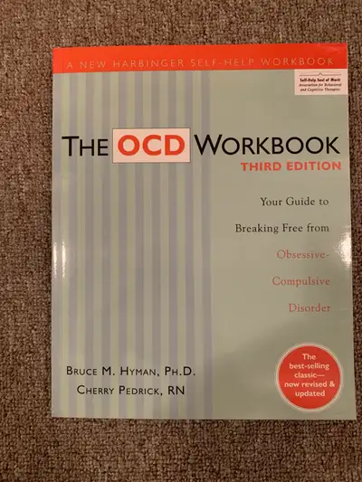 I'm offering "The OCD Workbook, Third Edition: Your Guide to Breaking Free from Obsessive-Compulsive...