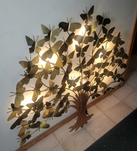 NEW LED Butterfy Metal Tree 