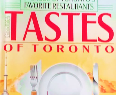 Tastes Of Toronto Book, View more