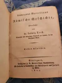 Romische Geschichte Marcellinus 1827