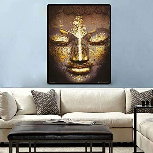 Serene Buddha Wall Art Poster 24" X 36" in Arts & Collectibles in Nanaimo - Image 2