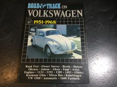 Road & Track on Volkswagen 1951-68 Beetle Karmann Ghia Micro Bus, View more