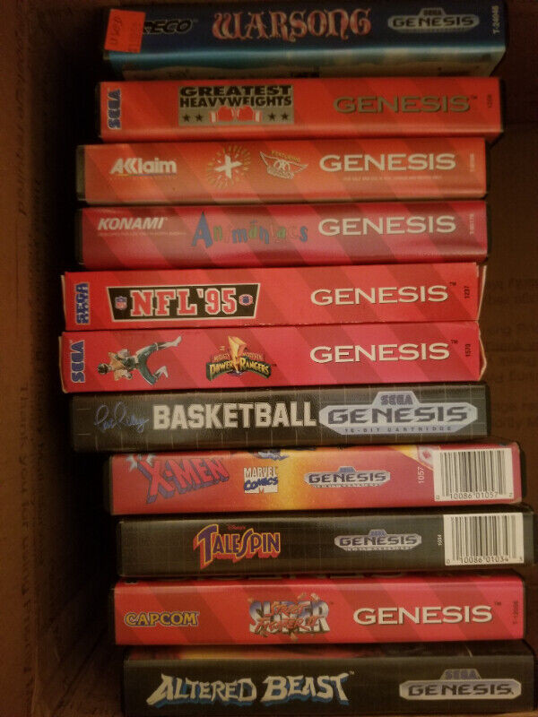 Sega Genesis games Also Sega Master System etc (update May 10/24 in Older Generation in Markham / York Region - Image 2