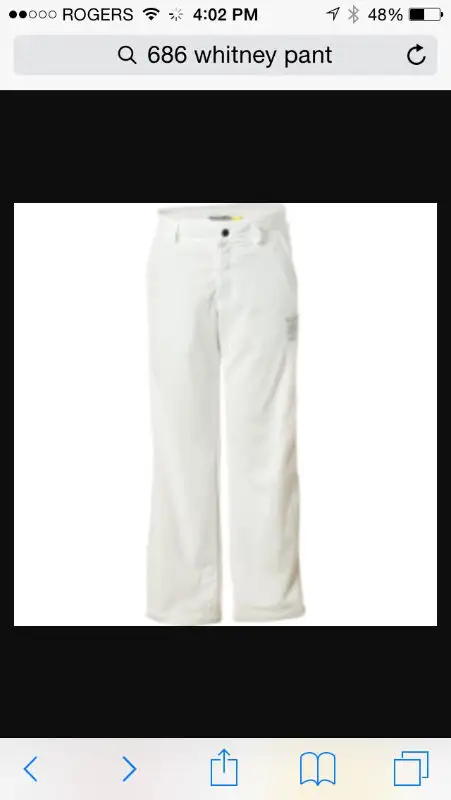686 SMARTY girls Whitney cargo youth snowboard pant- size S(8) in Kids & Youth in Markham / York Region - Image 5