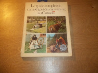 Vintage 1975 guide complet du camping et du caravaning au Canada