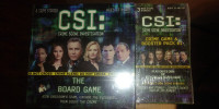 CSI board game + booster pack NEW