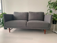Structure Sofa | Loveseat | Charcoal
