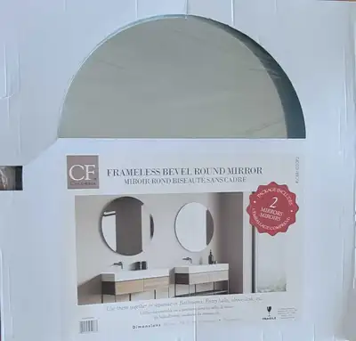 30" Round mirror for sale, View more