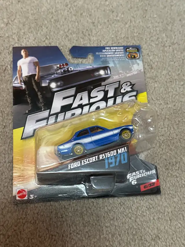 Hot Wheels 1970 Ford Escort Fast & Furious  in Toys & Games in Ottawa - Image 2