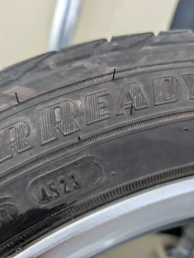 17" Wheels (5x114.3) and Goodyear WeatherReady Tires in Tires & Rims in Kingston - Image 5