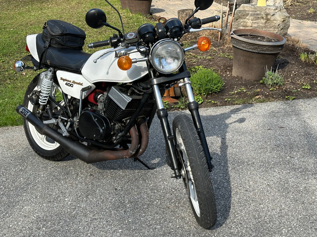 1980 Yamaha Rd400 in Sport Bikes in Cape Breton - Image 3