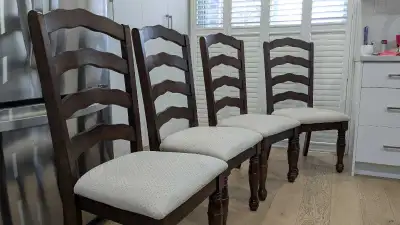 4 Dinning room chairs, View more