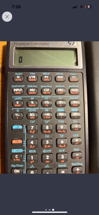 Hp 10 bII+ calculator,never used 