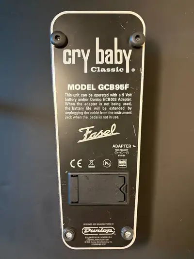 Dunlop Wah Pedal - GCB95F, View more