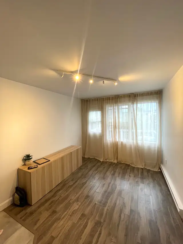 Large Renovated 3½ Apartment – Semi-Furnished